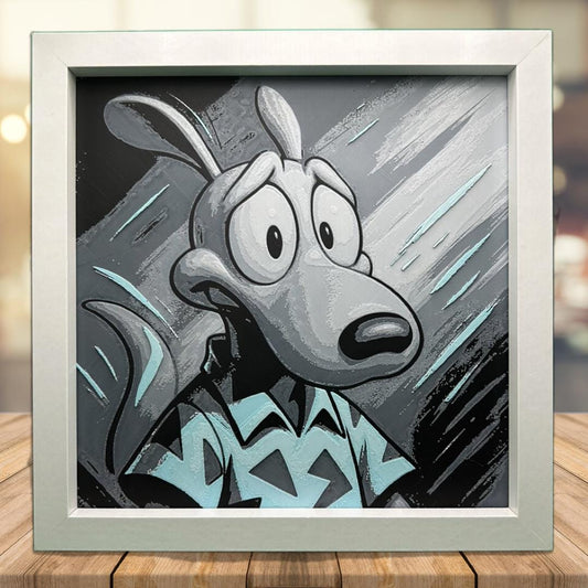 Rocko - Rockos Modern Life 3D Printed Fan Art