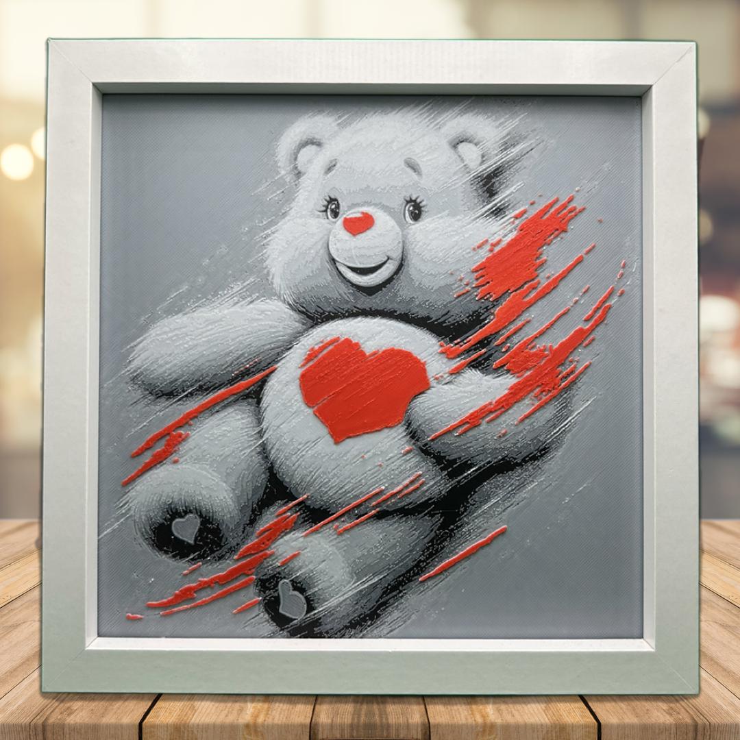 Tender heart - Care Bears 3D Printed Fan Art