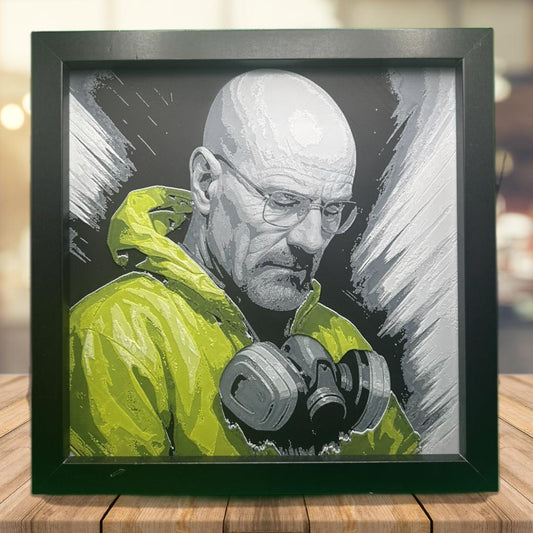 Walter White - Breaking Bad 3D Printed Fan Art