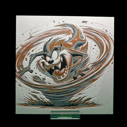 Taz the Tasmanian Devil  3D Printed Fan Art