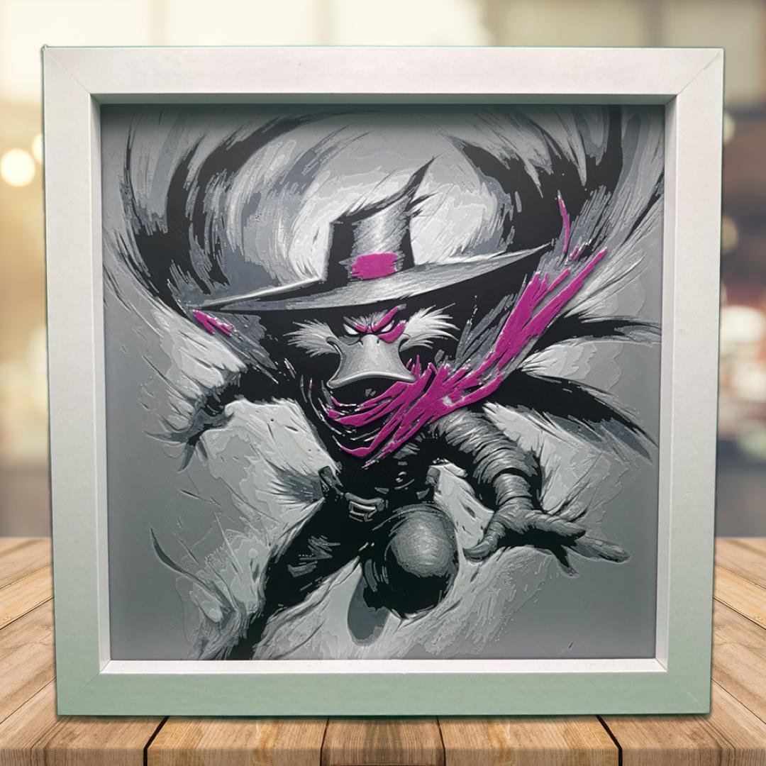 Darkwing Duck 3D Printed Fan Art