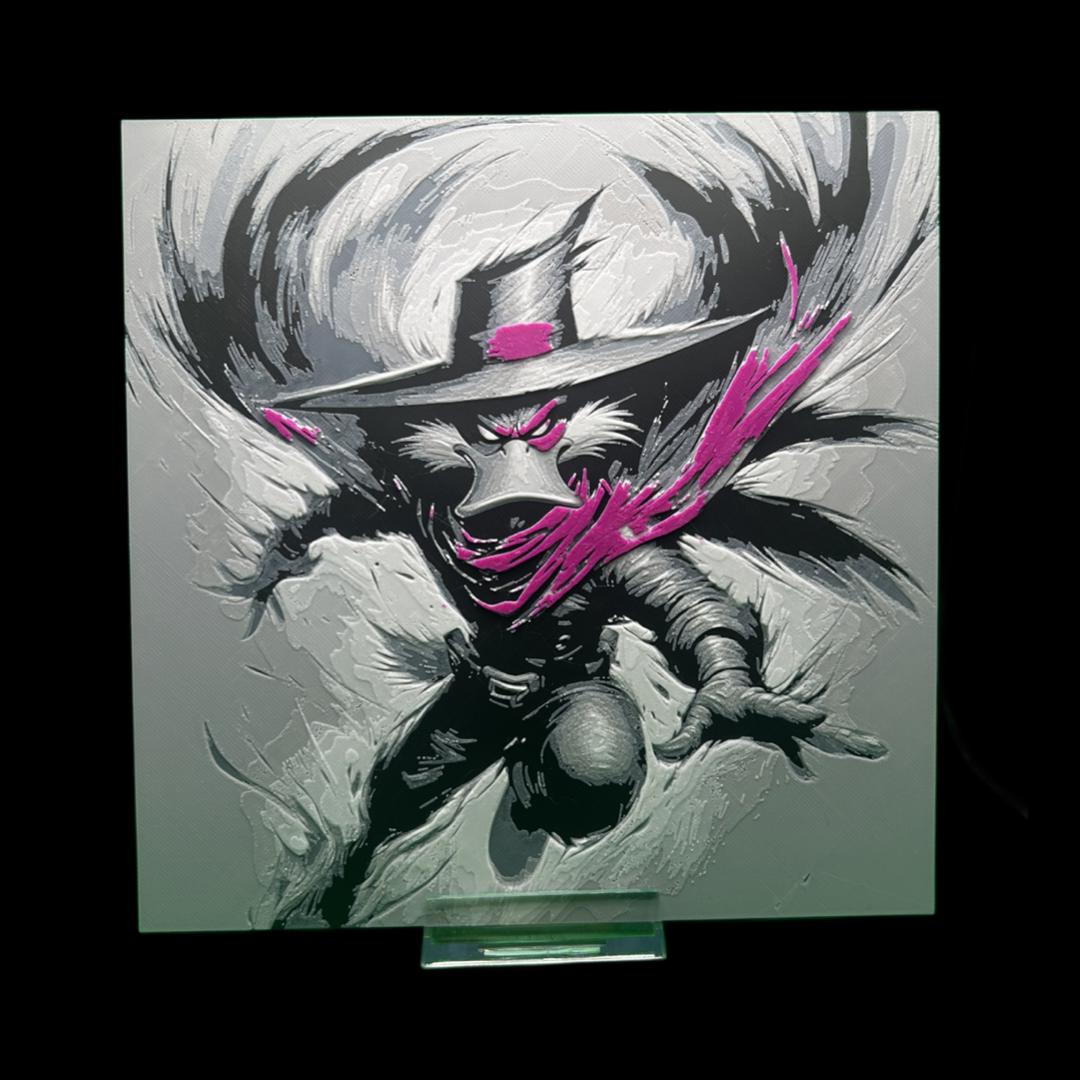 Darkwing Duck 3D Printed Fan Art