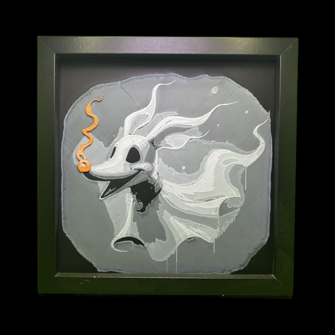 Zero the Dog 3D Printed Fan Art