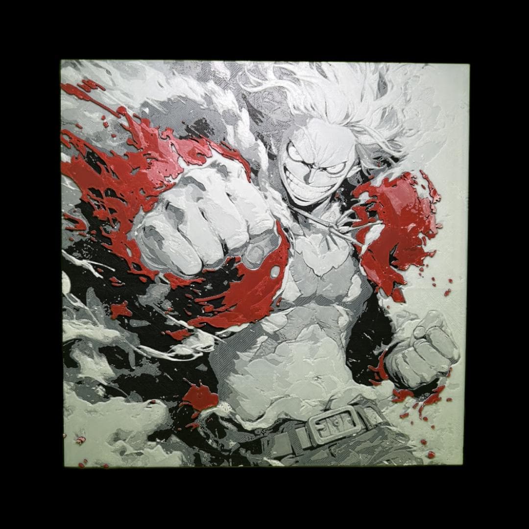 Luffy Gear 5 - One Piece 3D Printed Fan Art