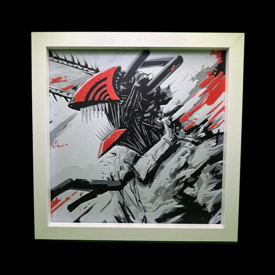 Chainsaw Man 3D Printed Fan Art