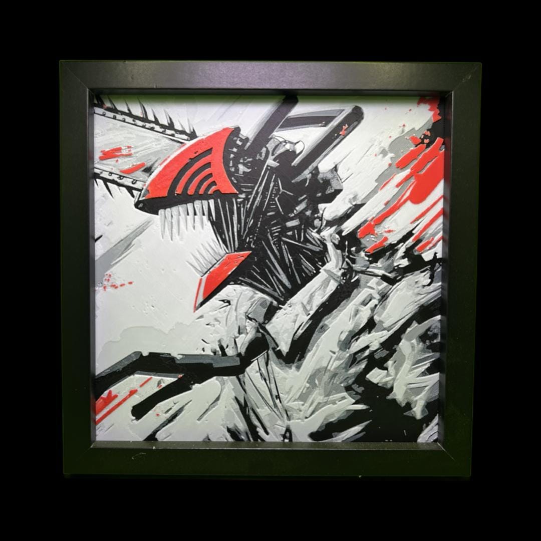 Chainsaw Man 3D Printed Fan Art