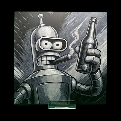 Bender - Futurama 3D Printed Fan Art