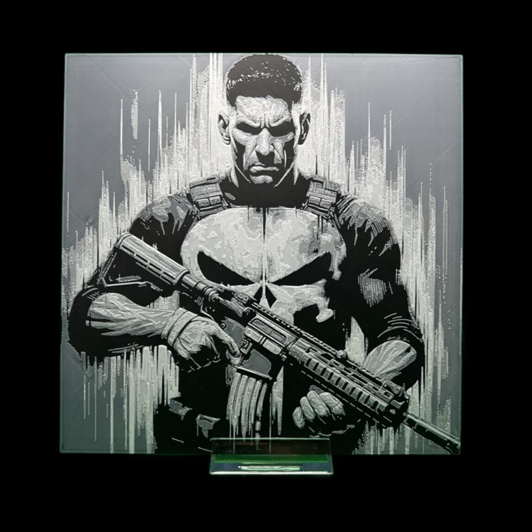 The Punisher 3D Printed Fan Art