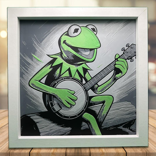 Kermit the Frog - The Muppets Printed Fan Art