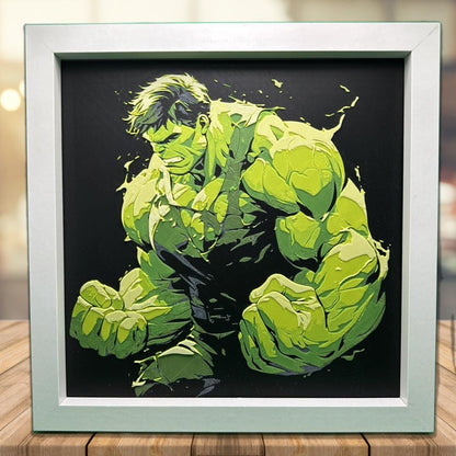 The Hulk - The Avengers 3D Printed Fan Art
