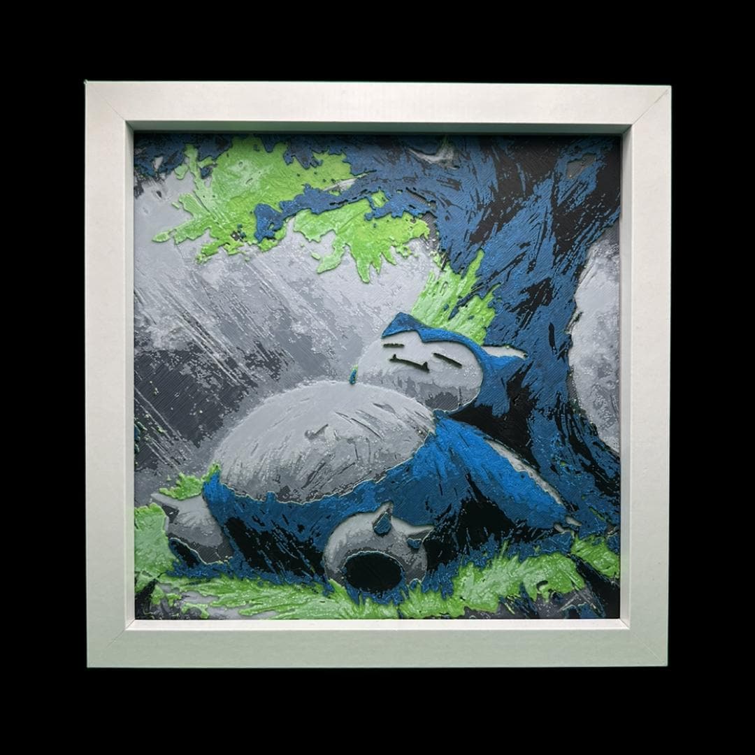 Snorlax - Pokémon 3D Printed Fan Art