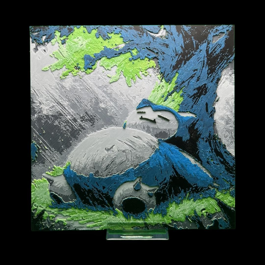 Snorlax - Pokémon 3D Printed Fan Art