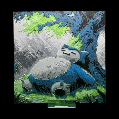Snorlax - Pokémon 3D Printed Fan Art