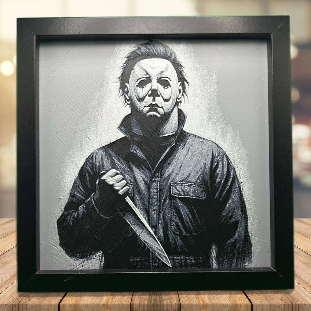 Michael Myers - Halloween 3D Printed Fan Art