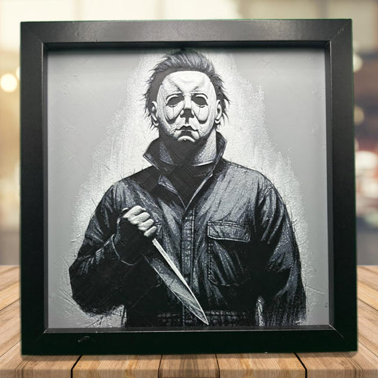 Michael Myers - Halloween 3D Printed Fan Art