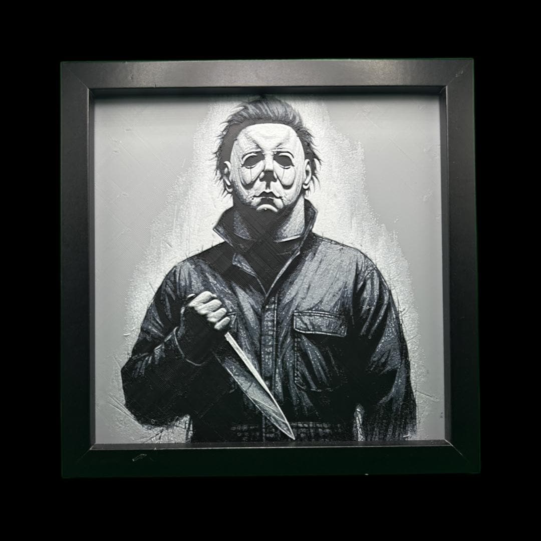 Michael Myers - Halloween 3D Printed Fan Art
