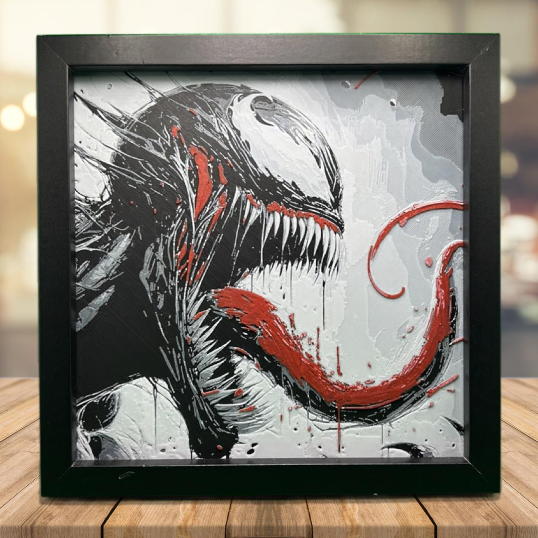 Venom V2 3D Printed Fan Art