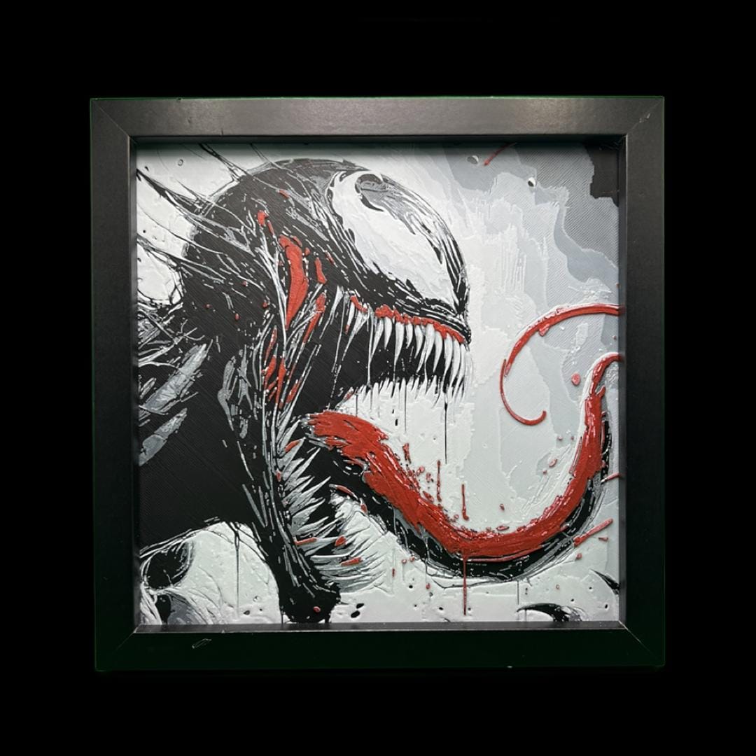 Venom V2 3D Printed Fan Art
