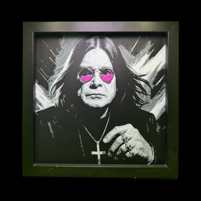 Ozzy Osbourne - Black Sabbath V2 3D Printed Fan Art