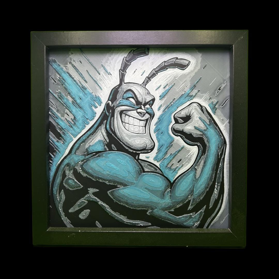 The Tick 3D Printed Fan Art