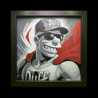 Duffman - The Sampsons 3D Printed Fan Art