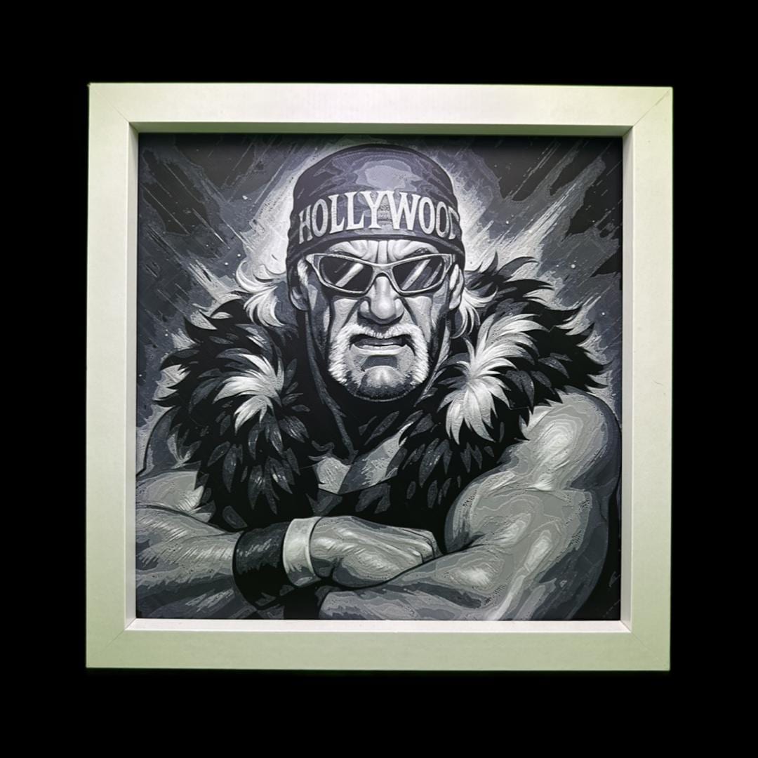 Hulk Hogan nWo - WWE 3D Printed Fan Art