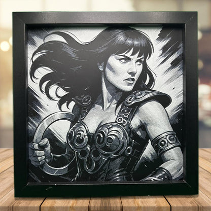 Xena the Warrior Princess 3D Printed Fan Art