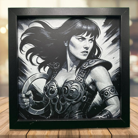 Xena the Warrior Princess 3D Printed Fan Art