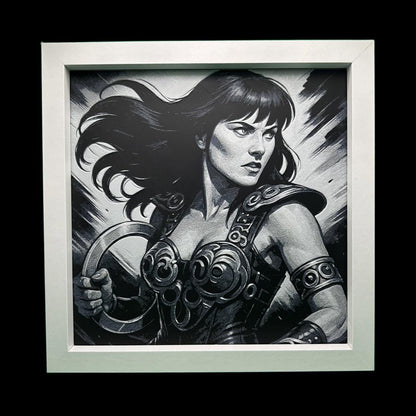 Xena the Warrior Princess 3D Printed Fan Art