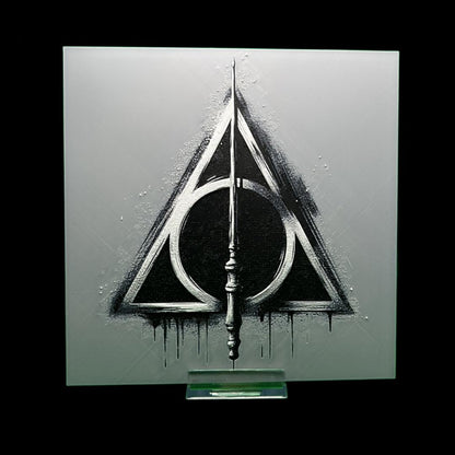 The Deathly Hallows - Harry Potter 3D Printed Fan Art