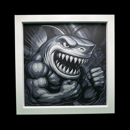 Street Sharks 3D Printed Fan Art