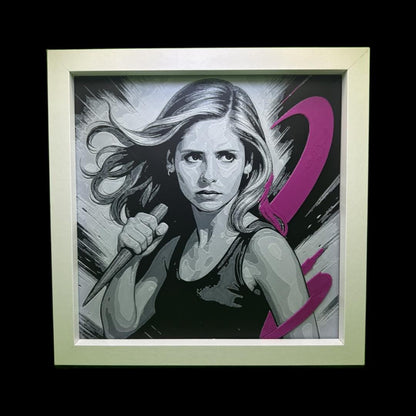 Buffy the Vampire Slayer 3D Printed Fan Art