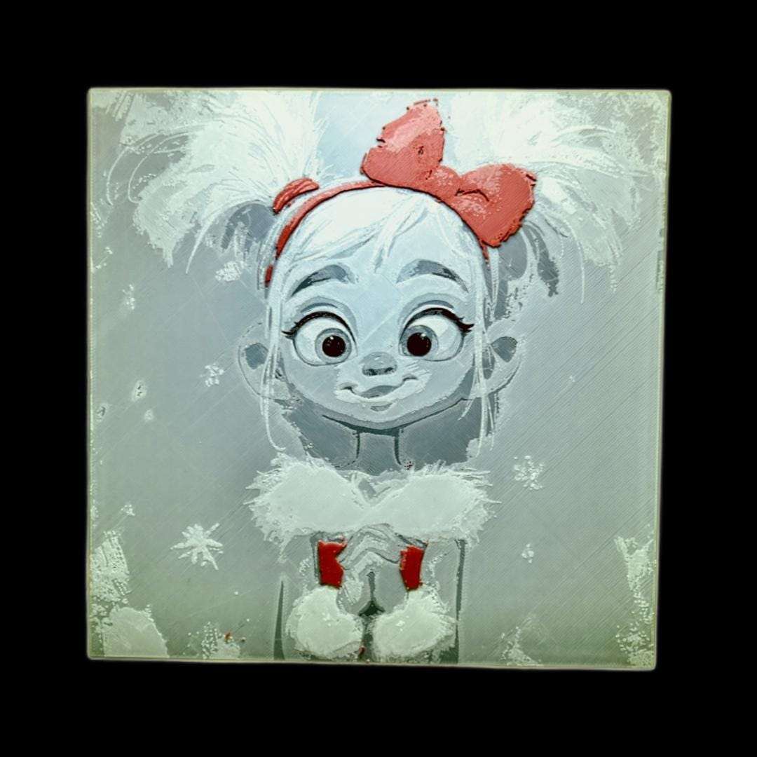 Cindy Lou Who - The Grinch 3D Printed Fan Art