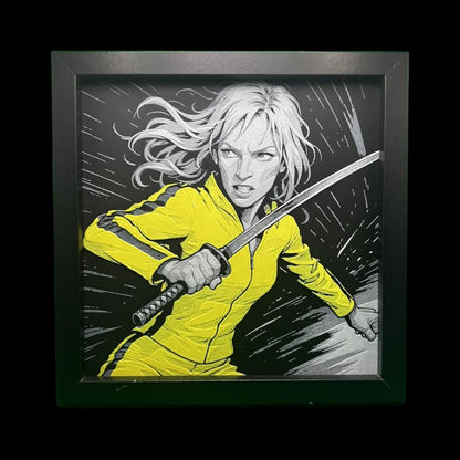 Beatrix Kiddo - Kill Bill 3D Printed Fan Art