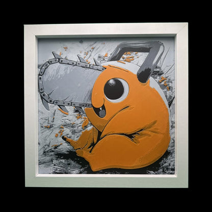 Pochita - Chainsaw Man 3D Printed Fan Art