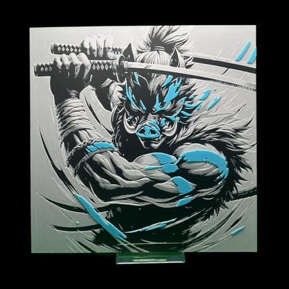 Inosuke Hashibira 3D Printed Fan Art
