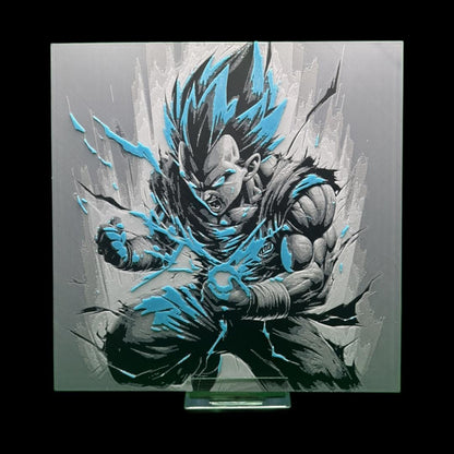 Vegeta - Dragon Ball Z 3D Printed Fan Art