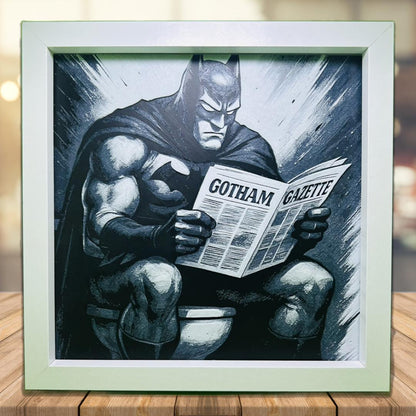 Batman Pooper 3D Printed Fan Art