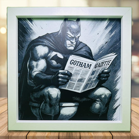 Batman Pooper 3D Printed Fan Art