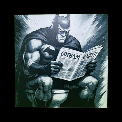 Batman Pooper 3D Printed Fan Art