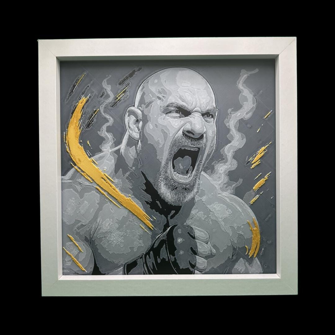Goldberg - WCW 3D Printed Fan Art