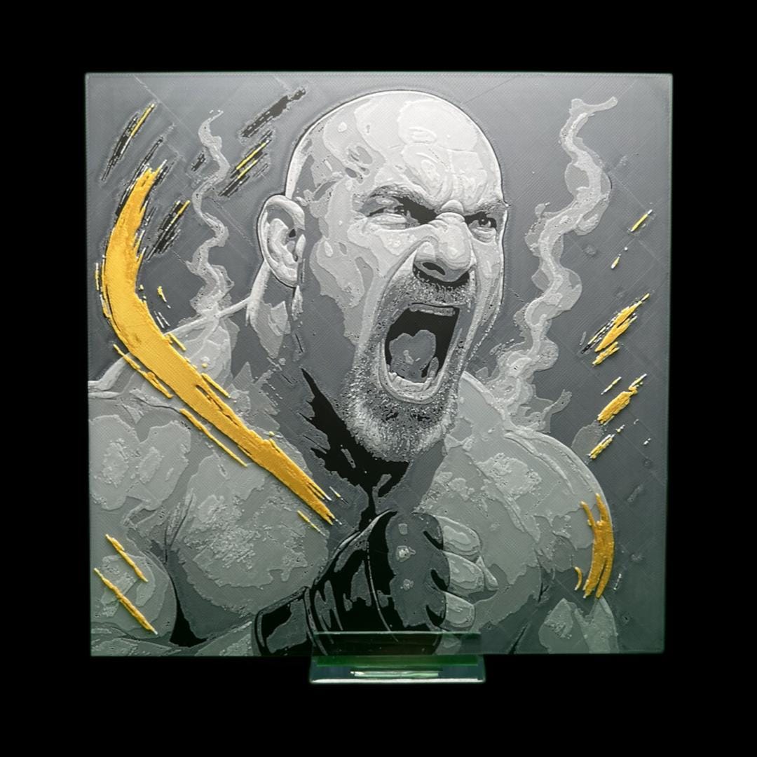 Goldberg - WCW 3D Printed Fan Art