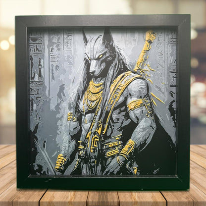 Anubis the Egyptian God of Afterlife 3D Printed Fan Art