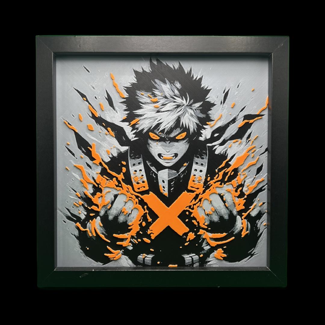 Katsuki “Dynamight Bakugo 3D Printed Fan Art