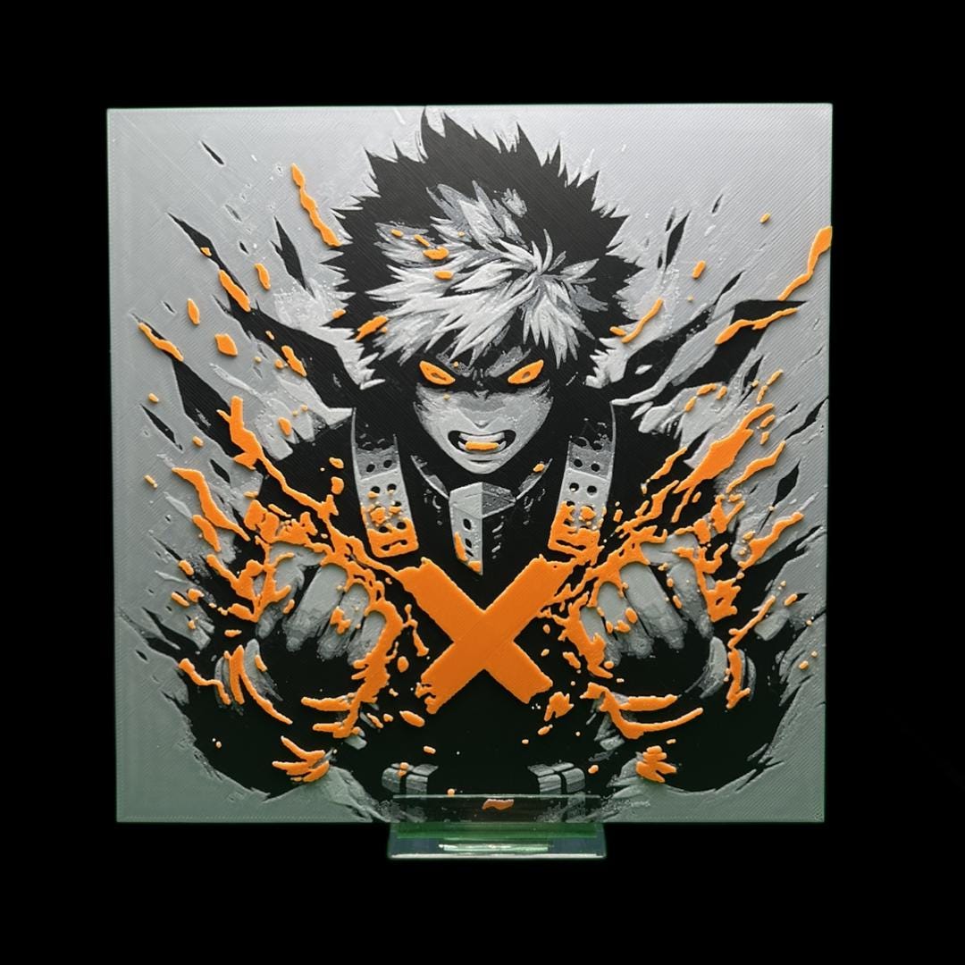 Katsuki “Dynamight Bakugo 3D Printed Fan Art