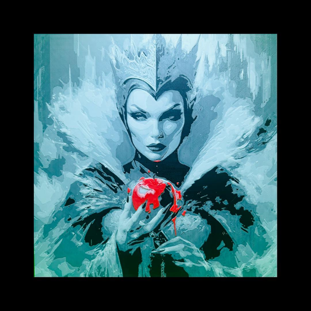 Evil Queen - Snow White  3D Printed Fan Art
