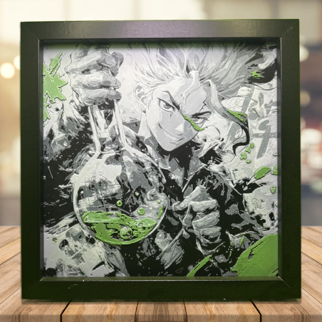 Dr. Stone - Senku 3D Printed Fan Art