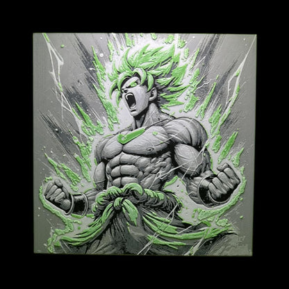 Broly - Dragon Ball Z 3D Printed Fan Art