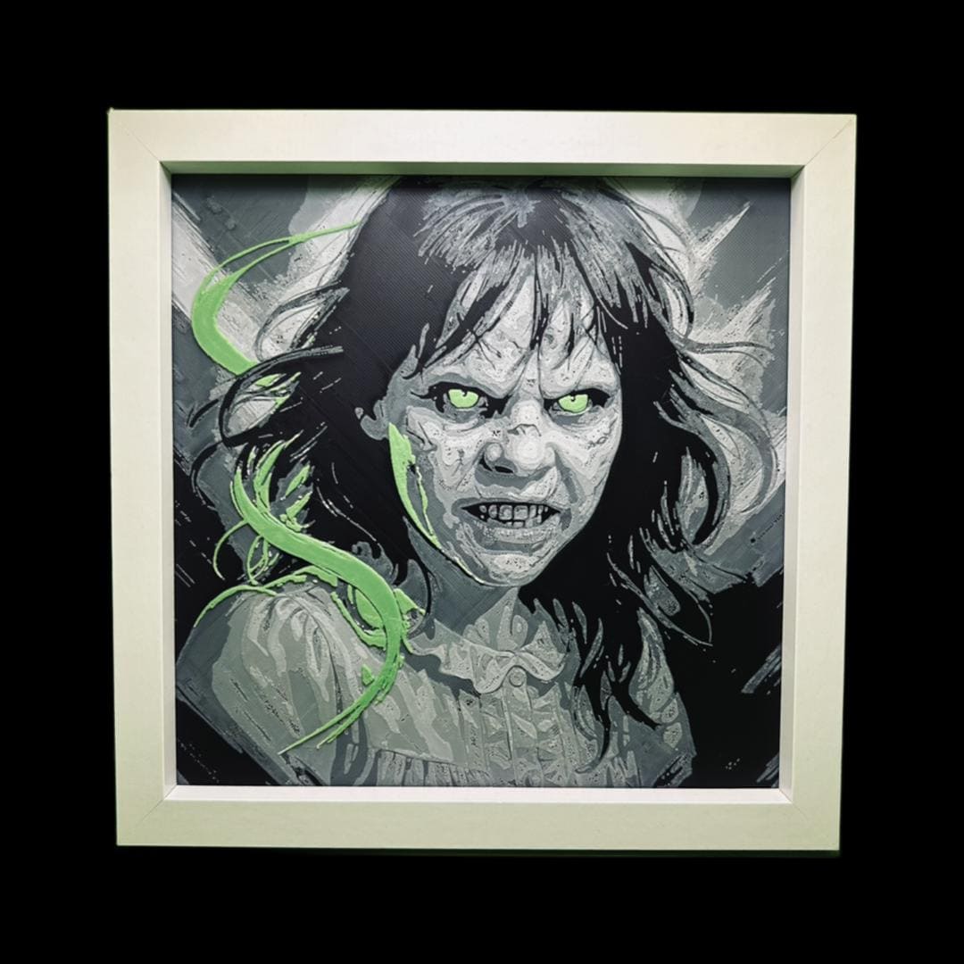 Regan - The Exorcist 3D Printed Fan Art