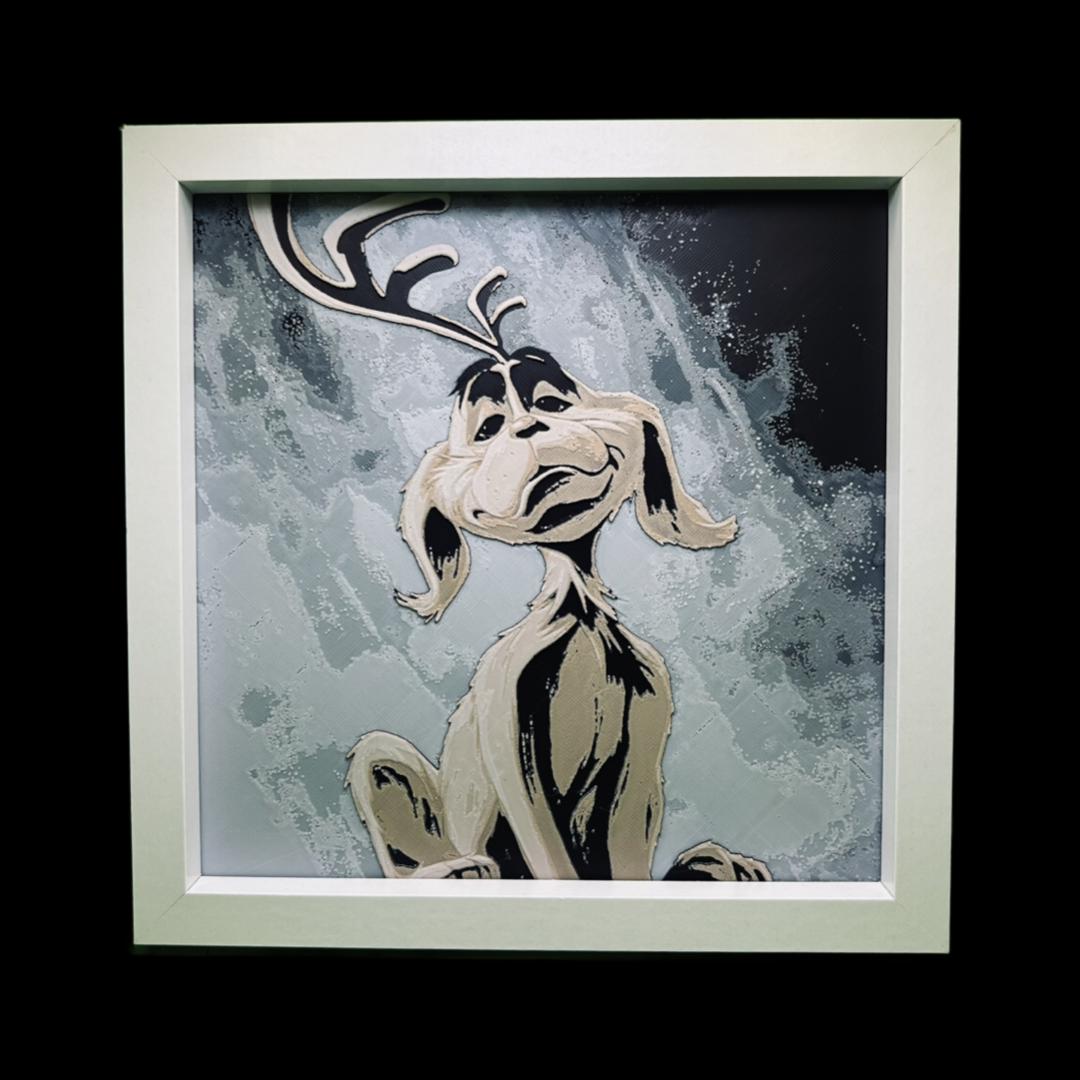 Max the Dog - The Grinch 3D Printed Fan Art